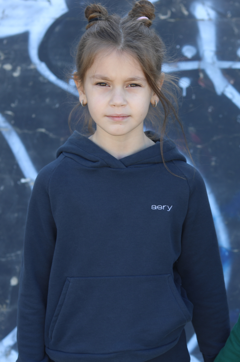 Kids Hoodie Navy Blue