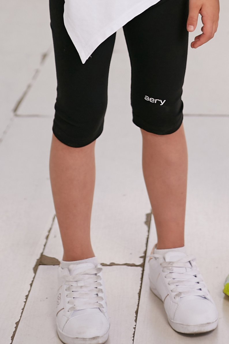Kids Biker Shorts Black